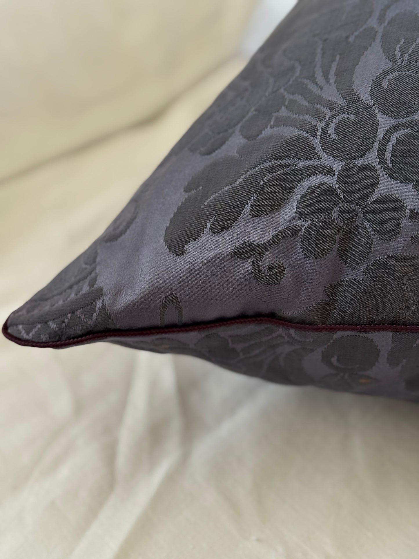 Silk Damask Pillow