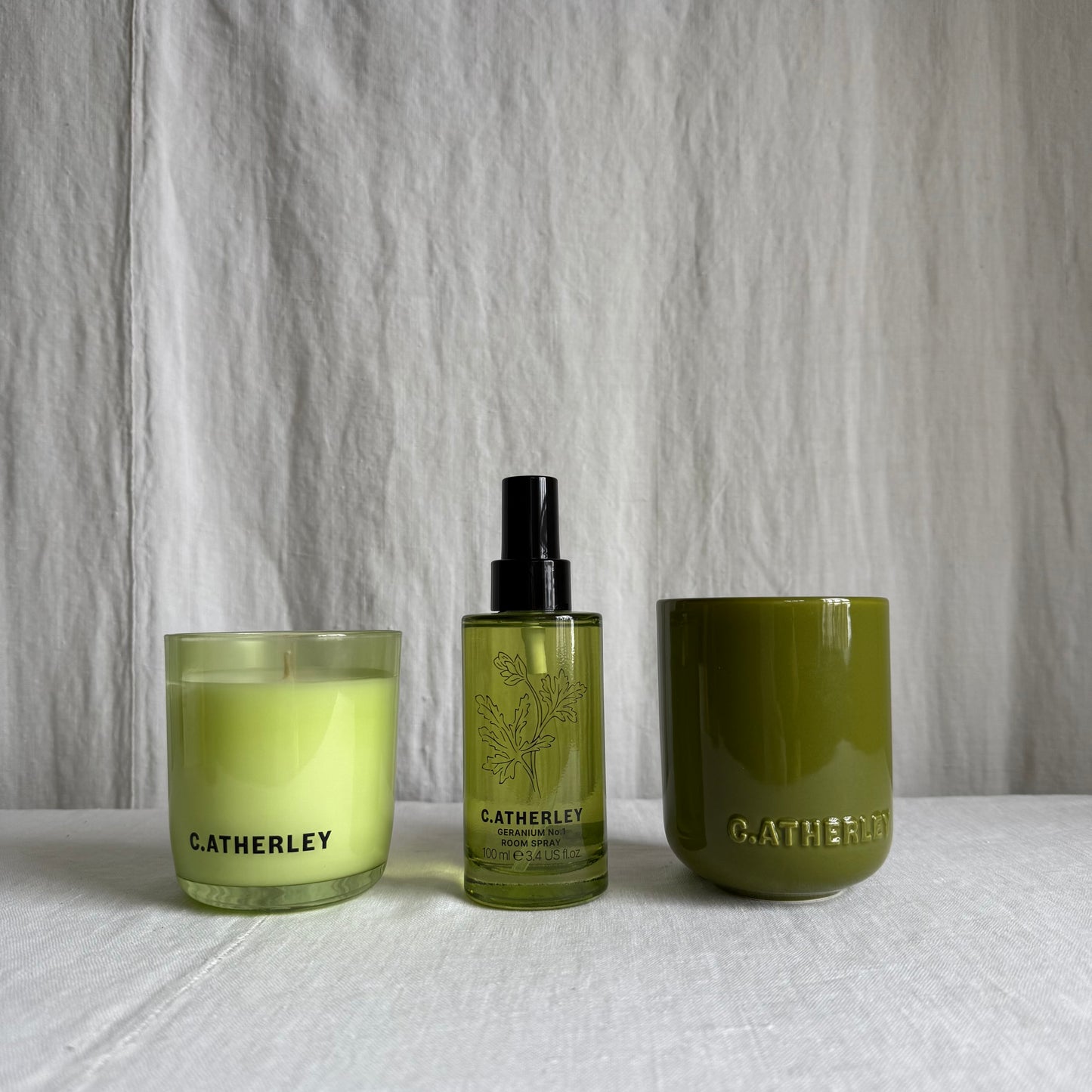 C. Atherley Geranium No. 1 Candle