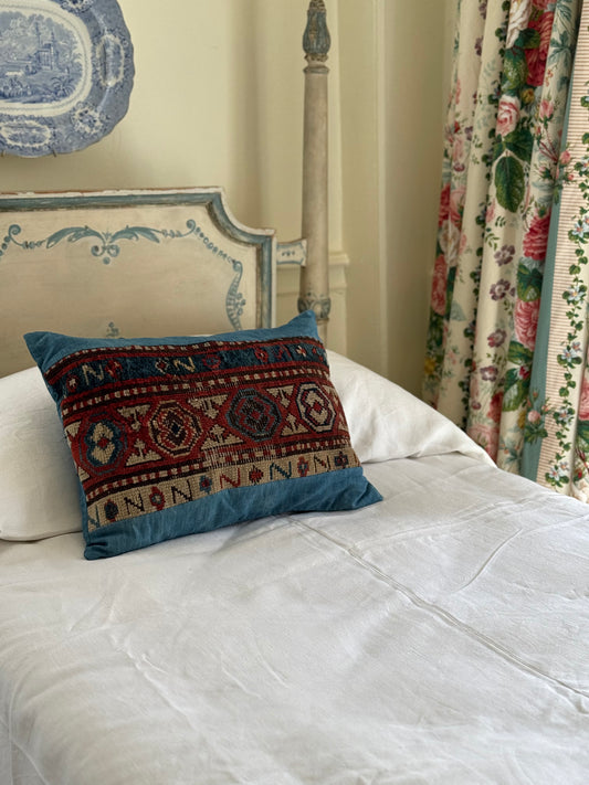 19th C. Rug Pillow