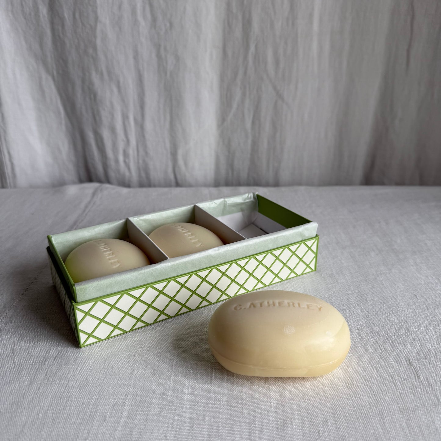 C. Atherley Geranium No. 1 Soap (set of 3)