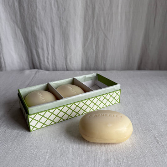 C. Atherley Geranium No. 1 Soap (set of 3)