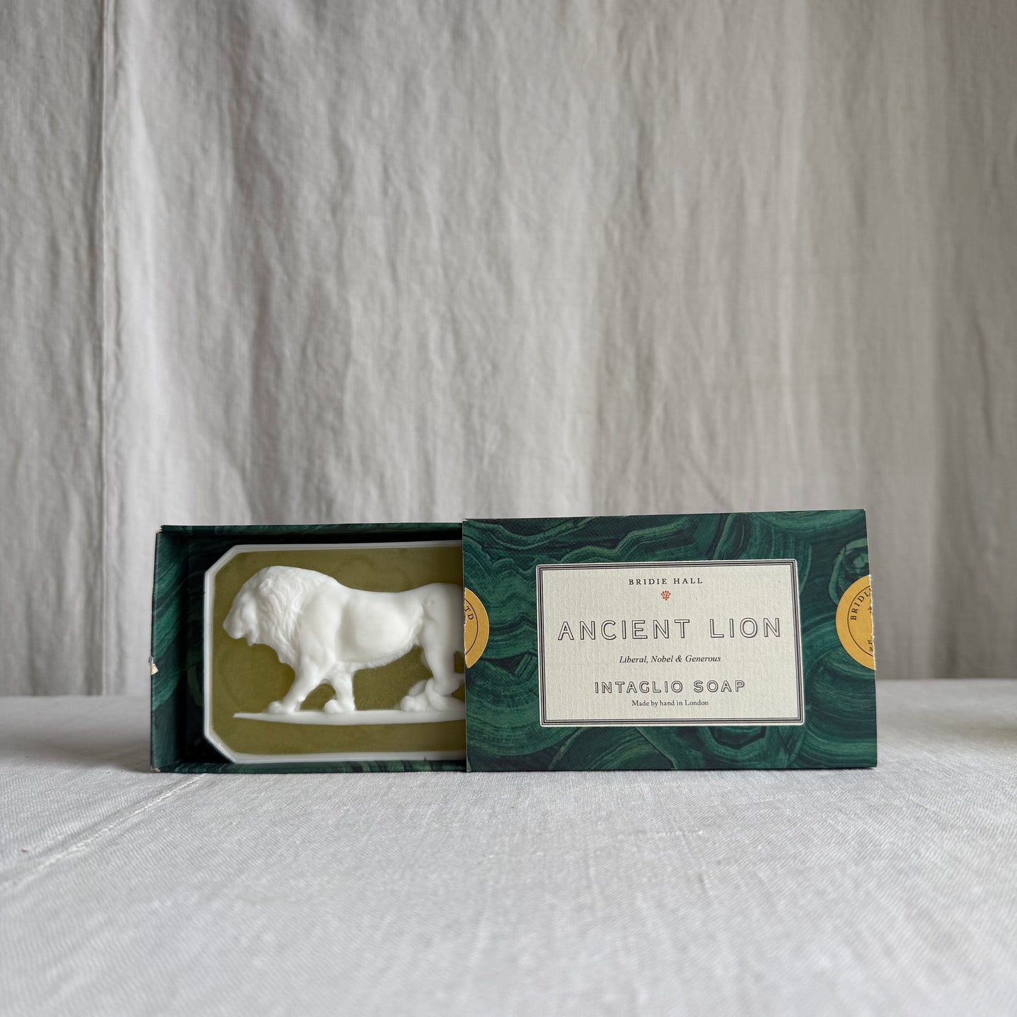 Ancient Lion Soap, Basil & Neroli