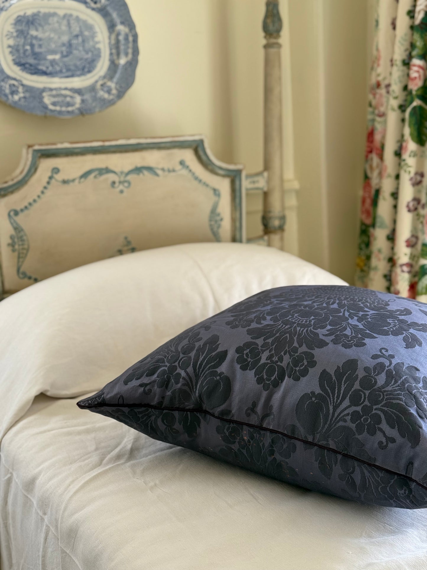 Silk Damask Pillow