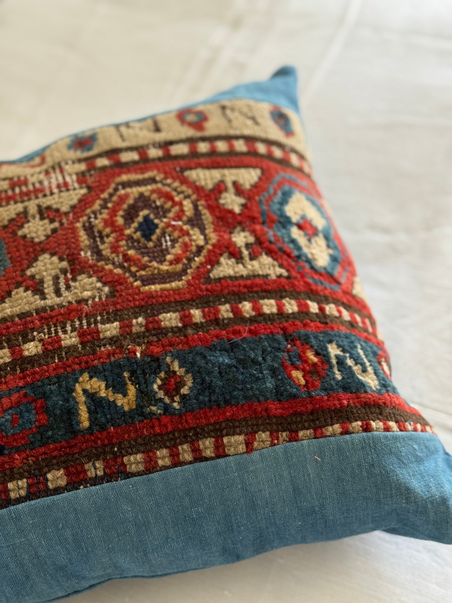 19th C. Rug Pillow