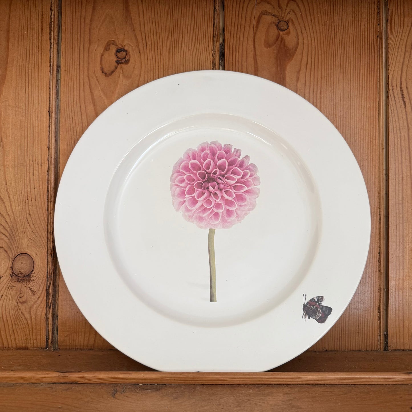 Dahlia Plate by Christopher Spitzmiller