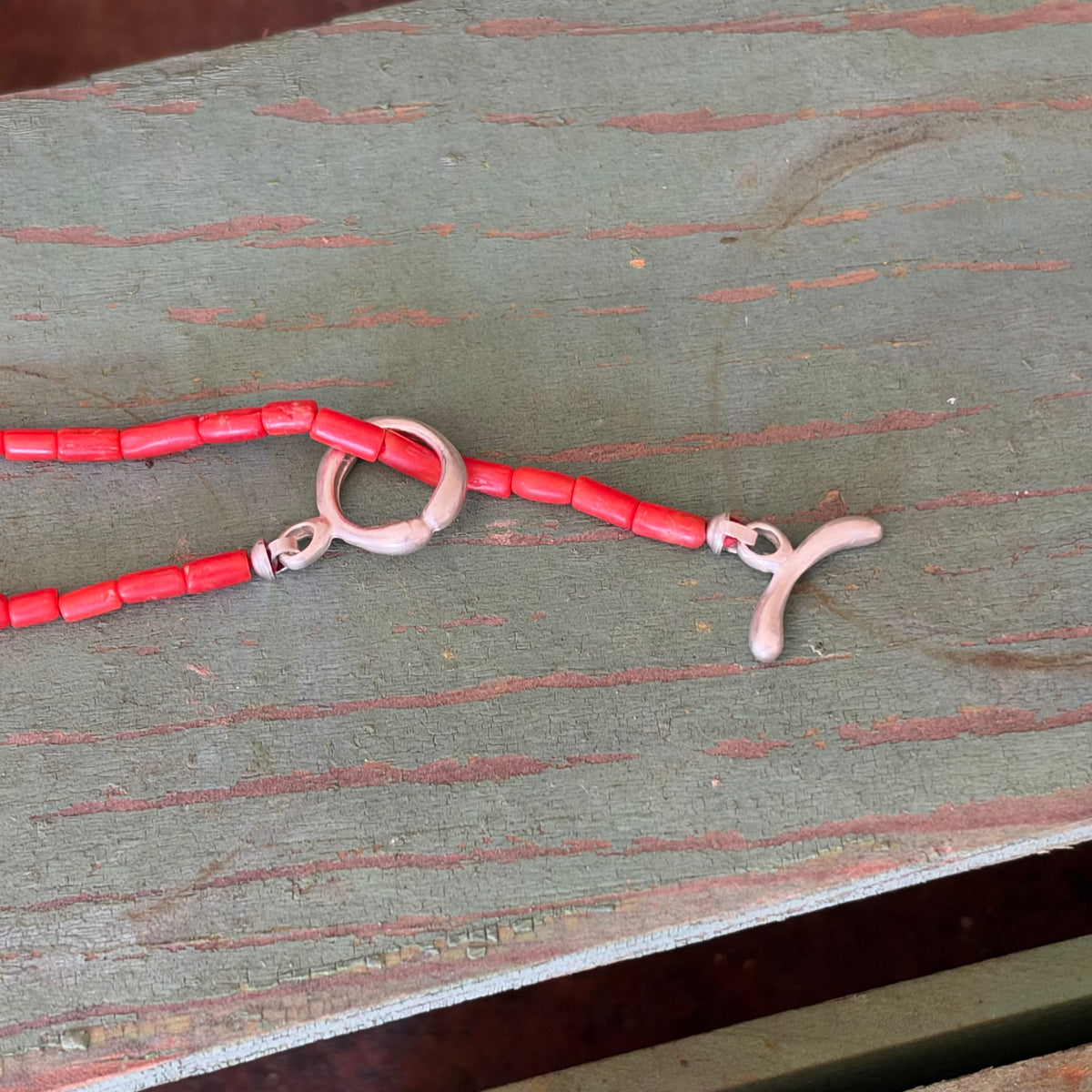 Dunton Ellerkamp Sterling Coral Bracelet