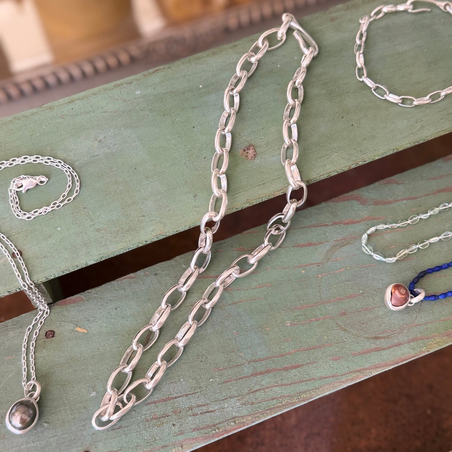 Dunton Ellerkamp Elevine Necklace, Silver