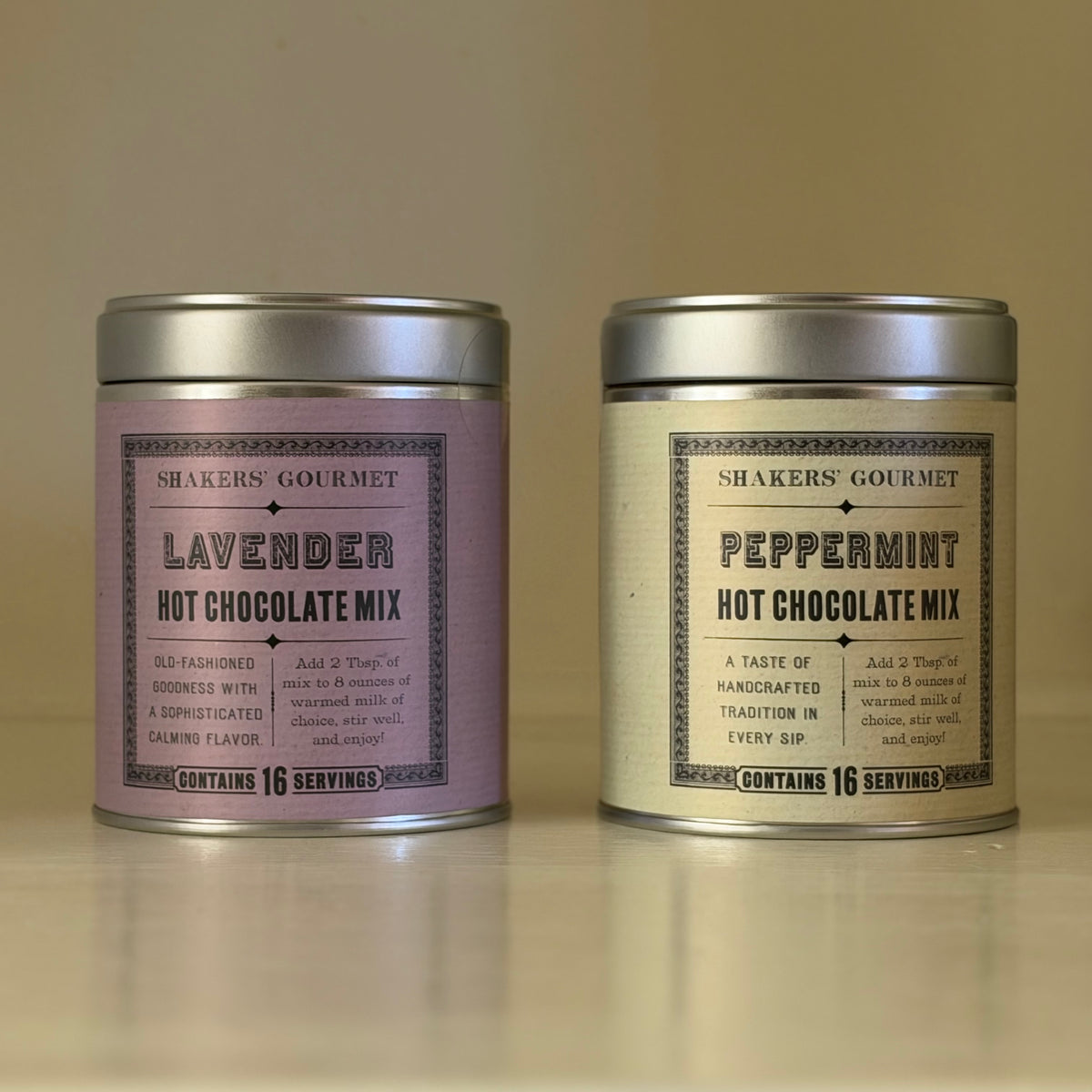 Shaker Peppermint Hot Chocolate