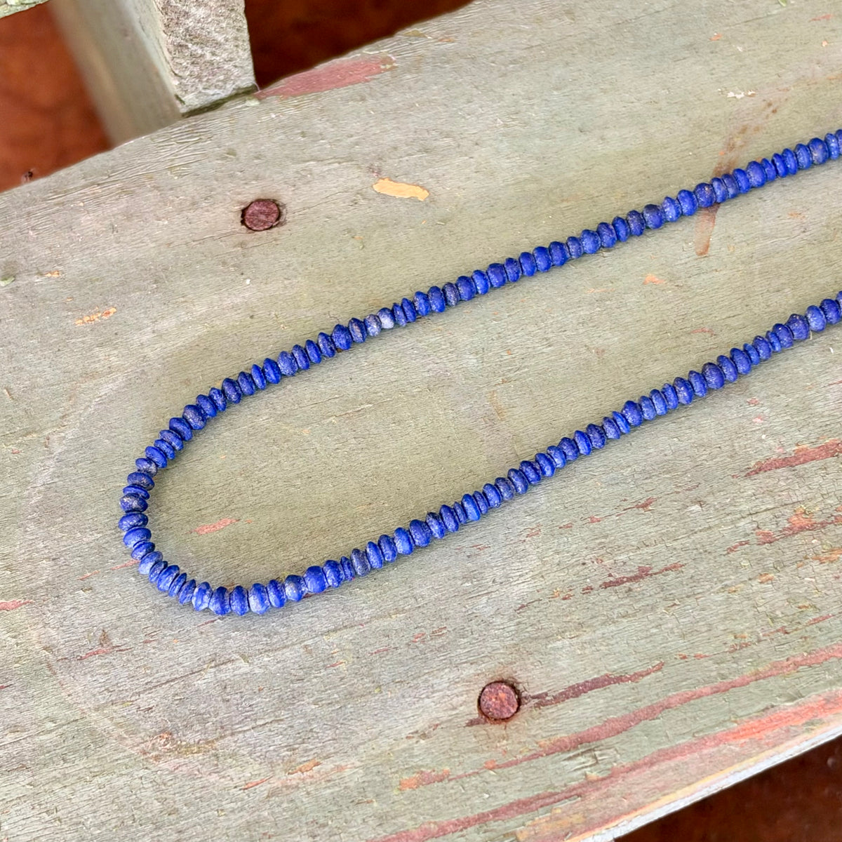 Dunton Ellerkamp Sterling Small Lapis Necklace