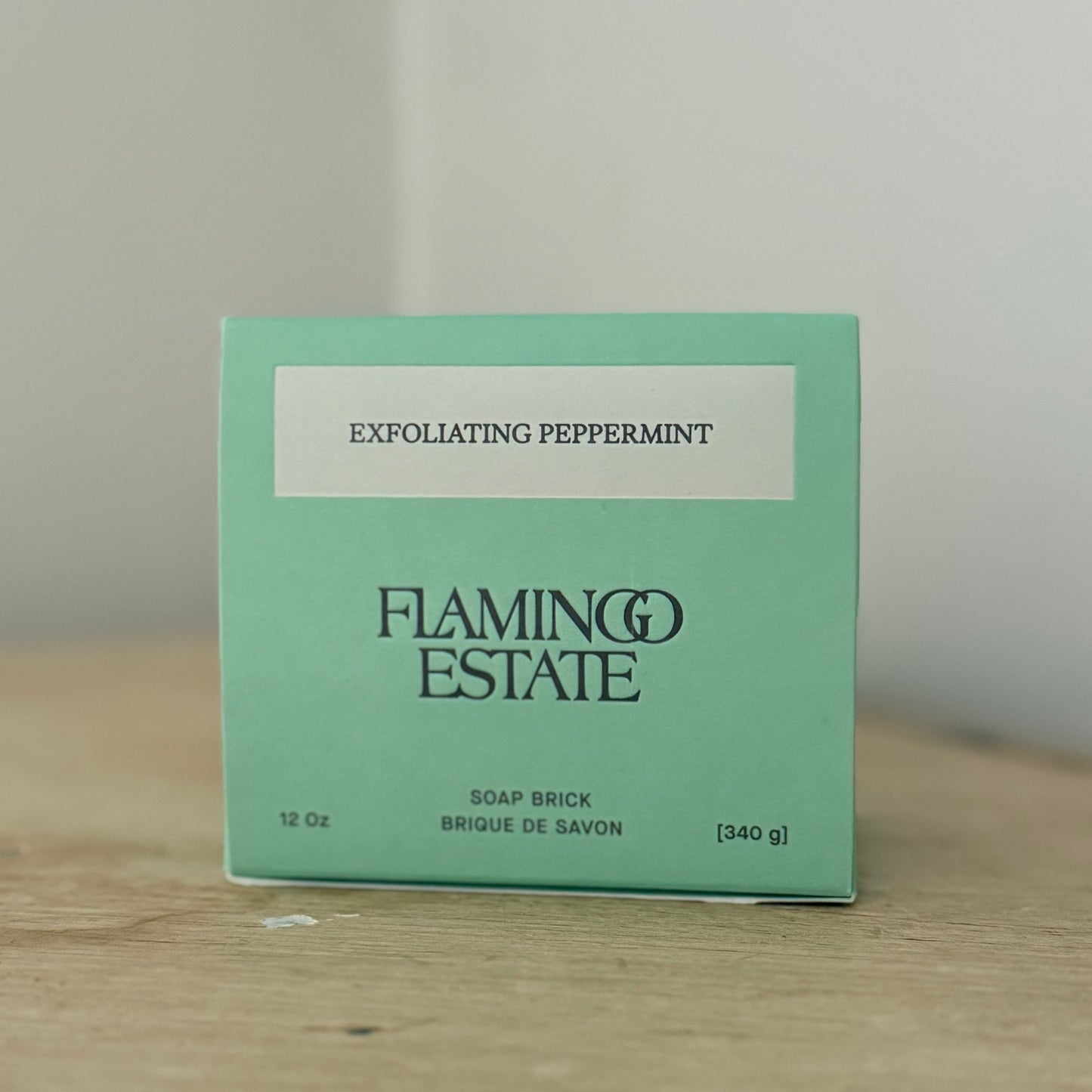 Exfoliating Peppermint Soap Brick by Flamingo Estate