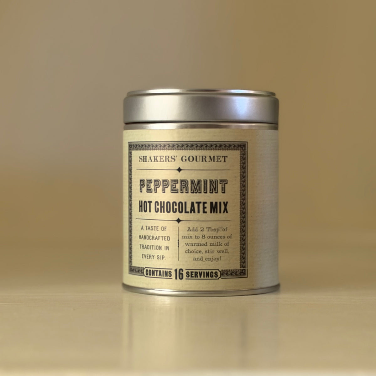 Shaker Peppermint Hot Chocolate