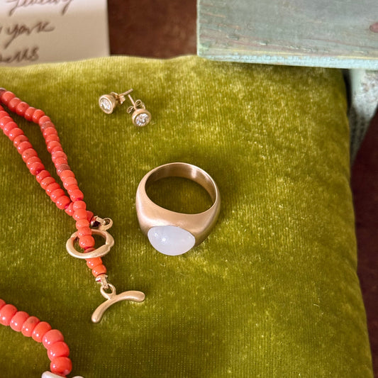 Dunton Ellerkamp Gold Moonstone Ring