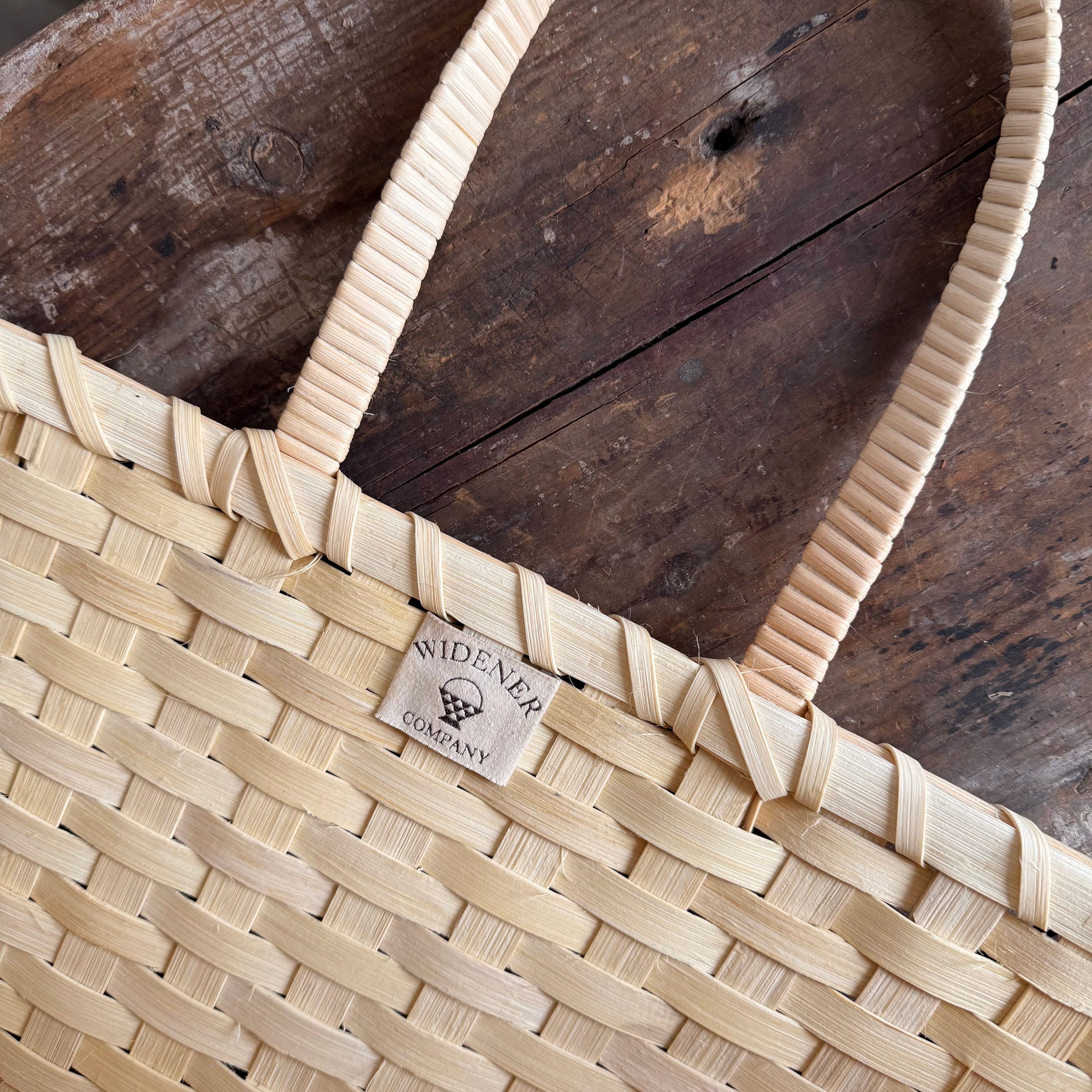 バッグ CDL Hand Stitched Mini Basket Beige The Mini Basket Bag – Widener Company
