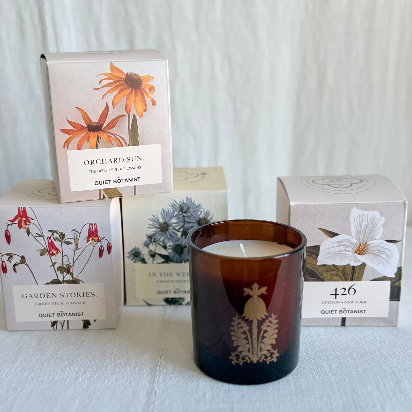 The Quiet Botanist Candle, Orchard Sun