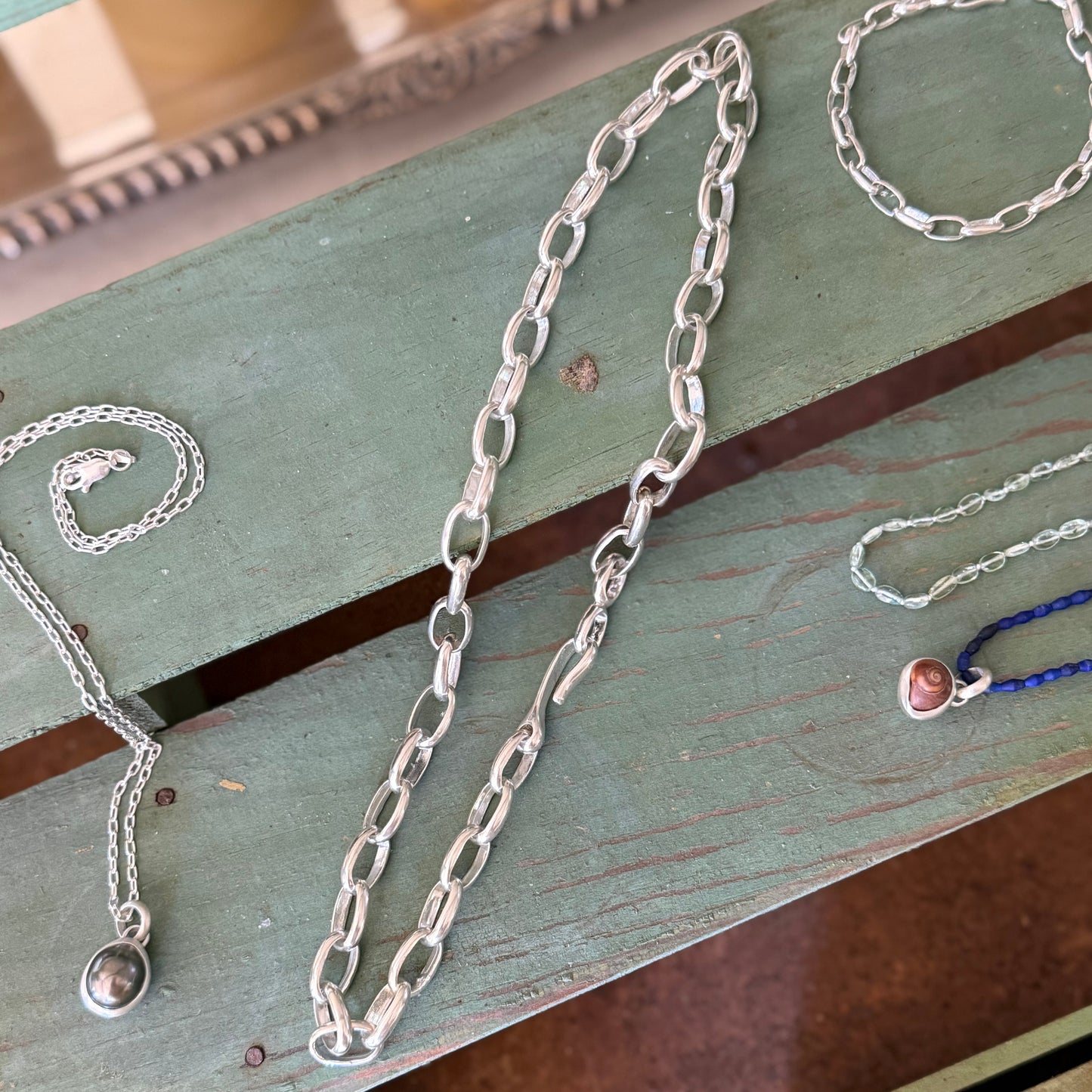 Dunton Ellerkamp Elevine Necklace, Silver