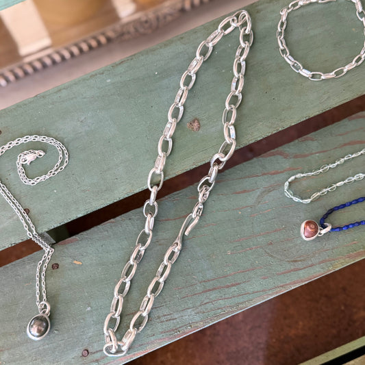 Dunton Ellerkamp Elevine Necklace, Silver