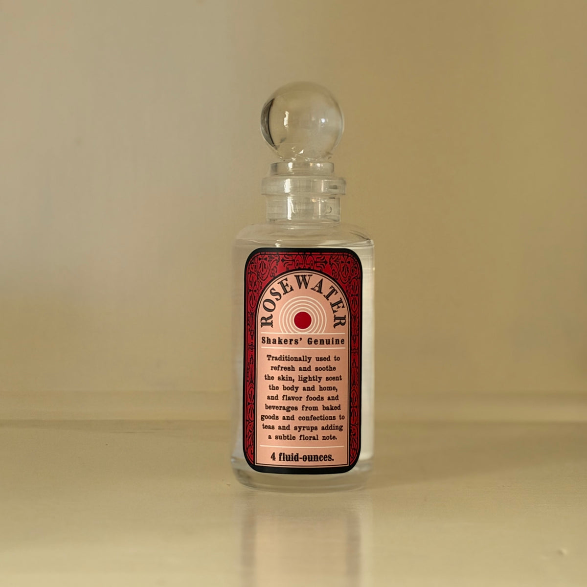 Shaker Rose Water