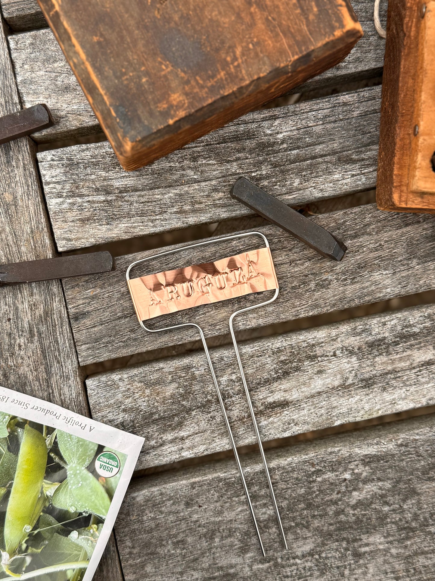 Copper Garden Marker