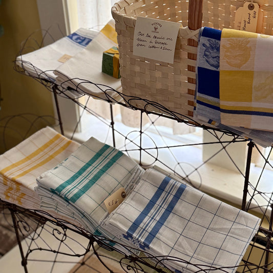 Windowpane Tea Towel