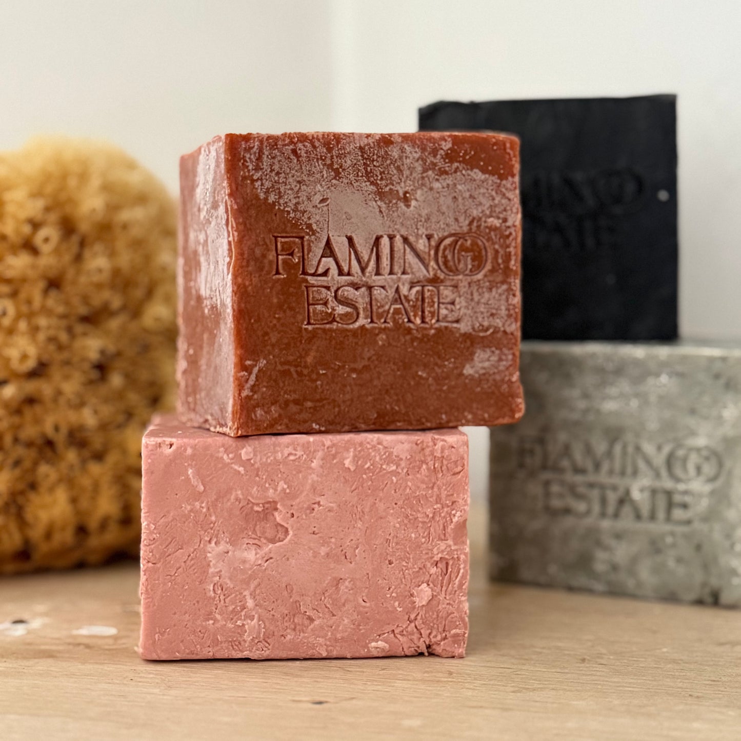 Exfoliating Peppermint Soap Brick by Flamingo Estate
