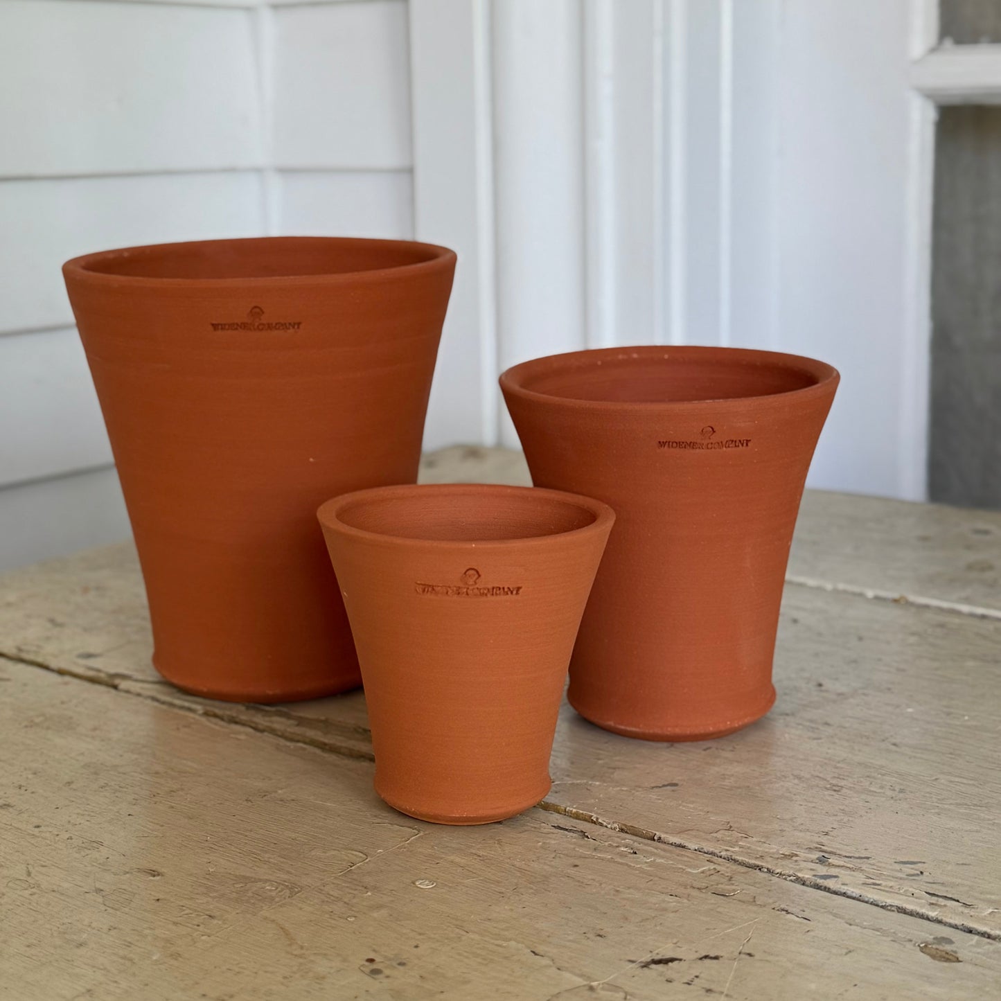 Widener Company & Ben Wolff Flowerpot, Red