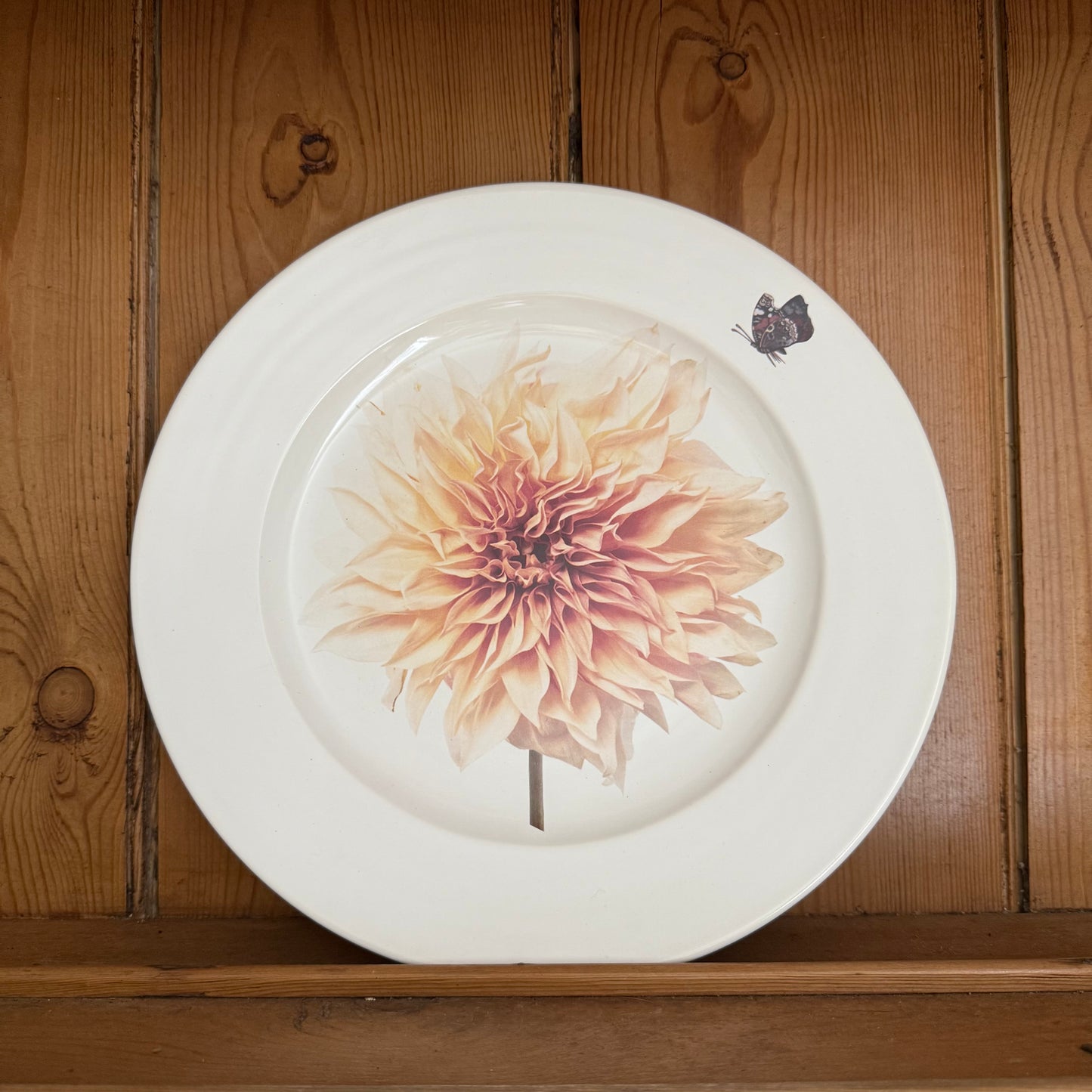 Dahlia Plate by Christopher Spitzmiller