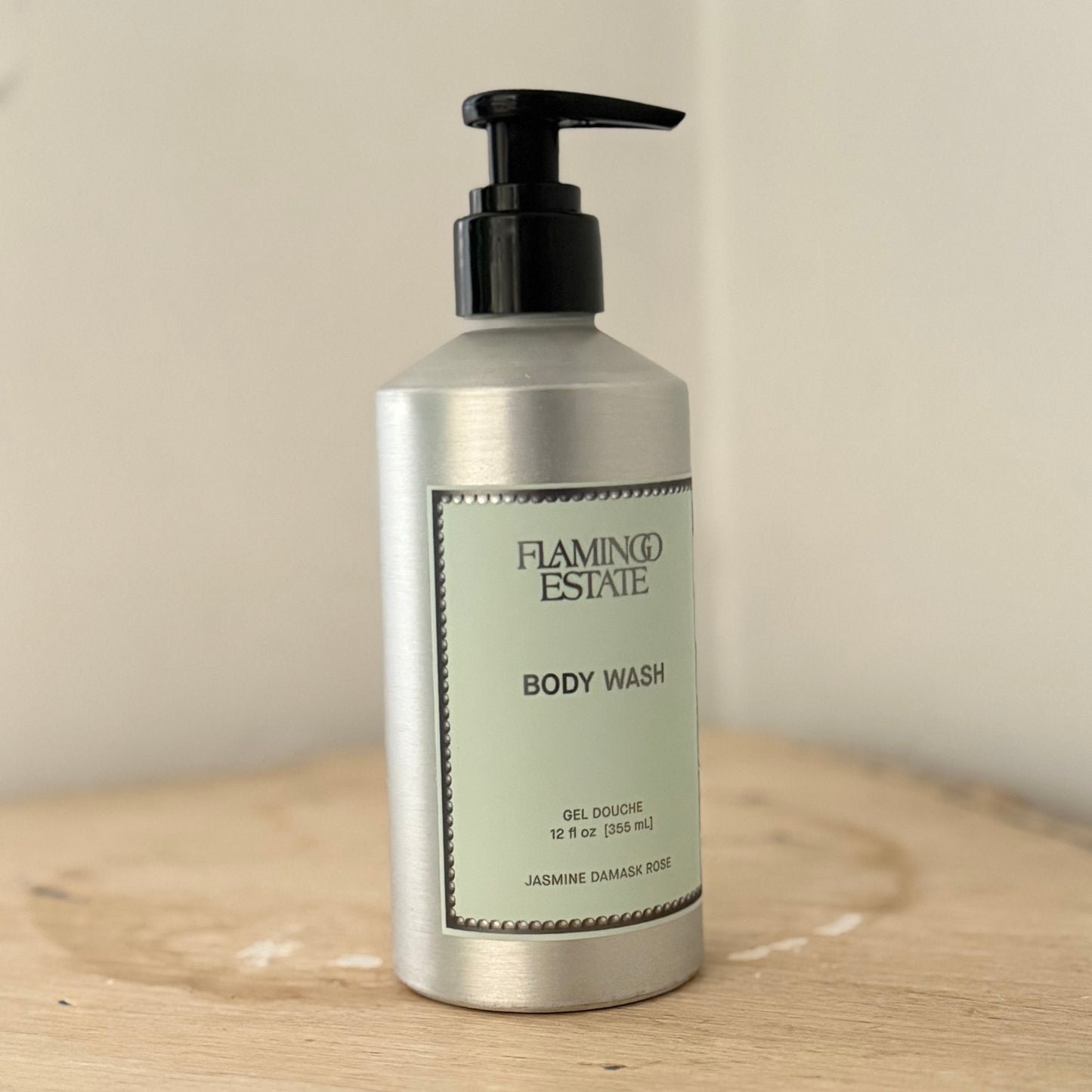 Jasmine Damask Rose Body Wash by Flamingo Estate