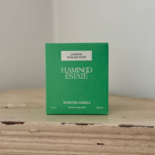 Jasmine Damask Rose Candle by Flamingo Estate