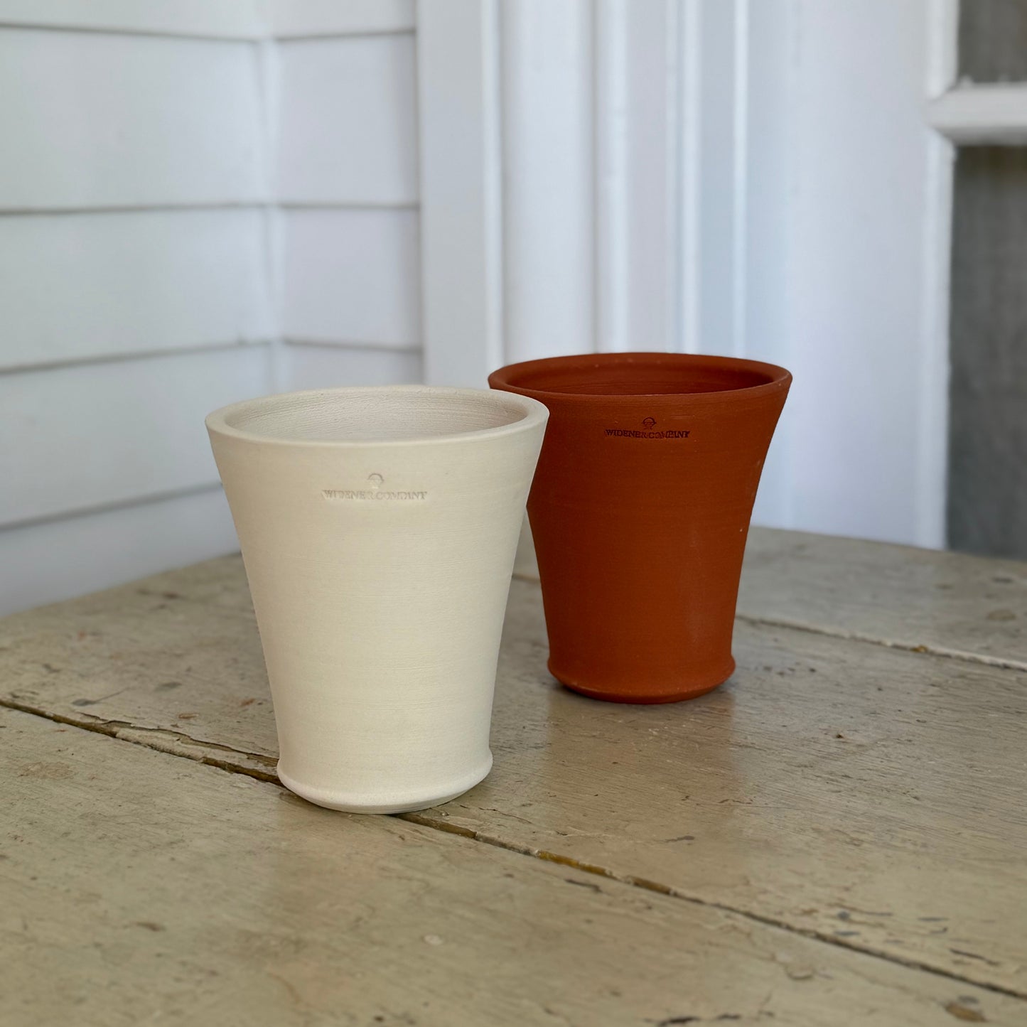 Widener Company & Ben Wolff Flowerpot, Red