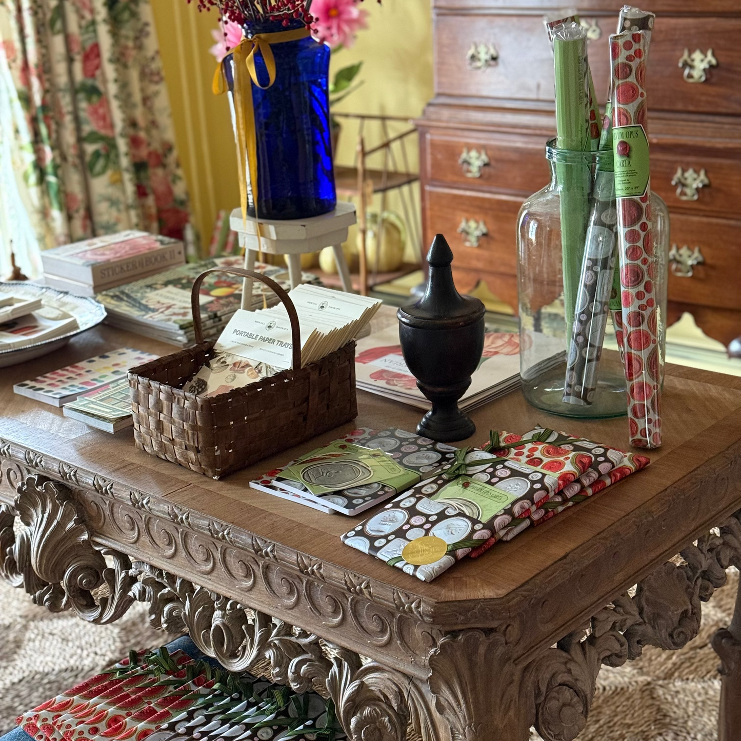 Parvum Opus & Bridie Hall Paper Trays, Shells