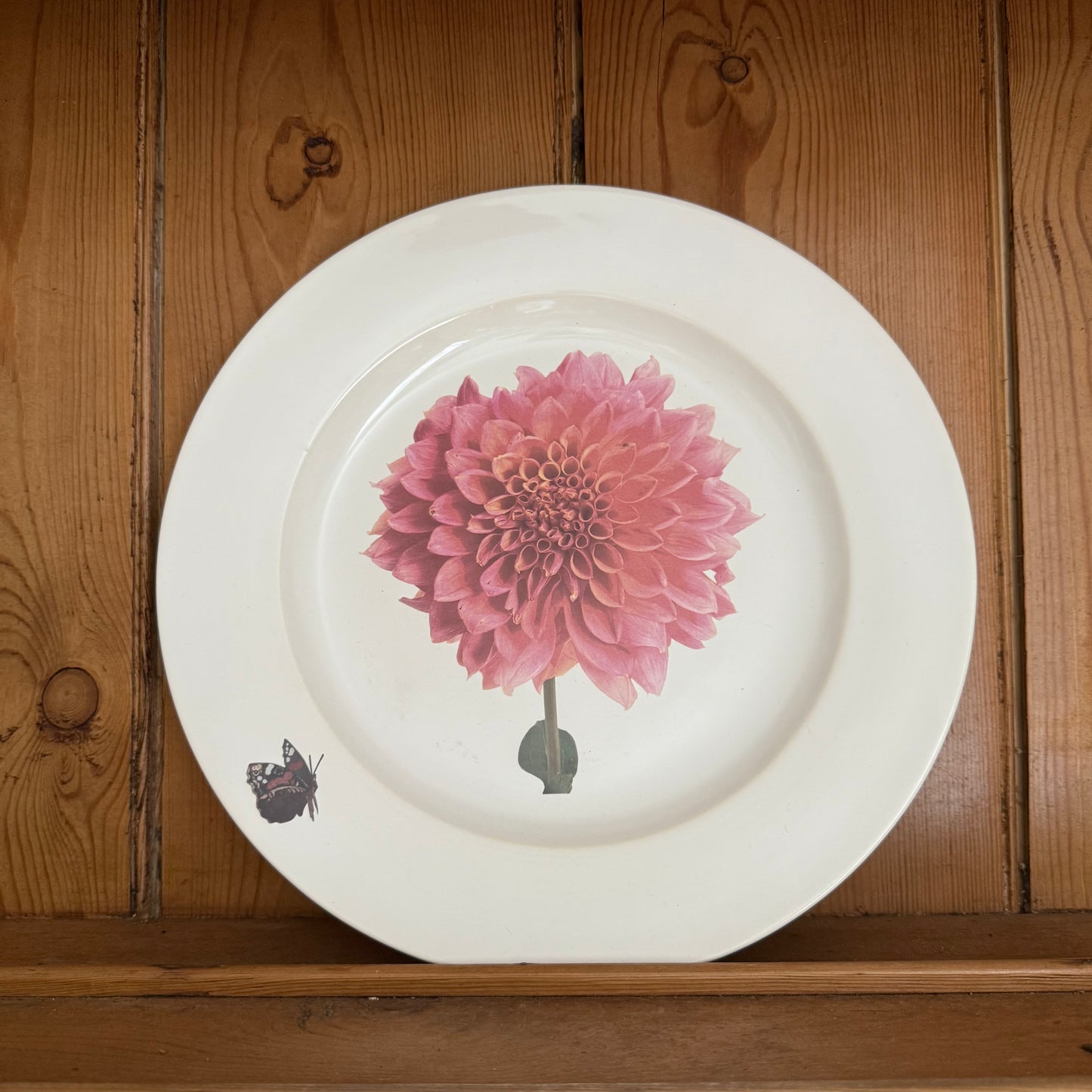 Dahlia Plate by Christopher Spitzmiller