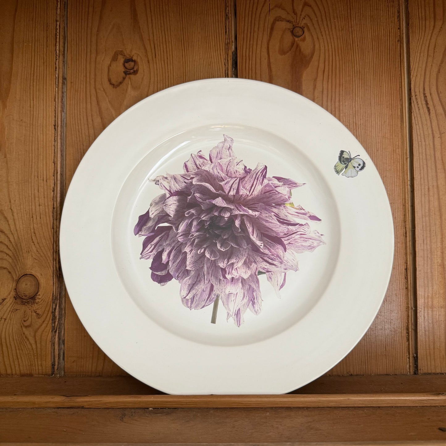 Dahlia Plate by Christopher Spitzmiller